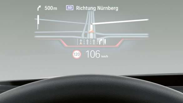 BMW Head-Up Display BMW 3 Series Sedan LCI G20 BMW Head-Up Display