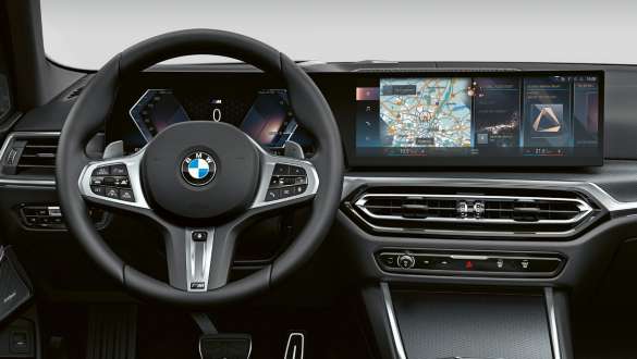 Modern cockpit. BMW 3 Series Sedan LCI G20 Modern cockpit