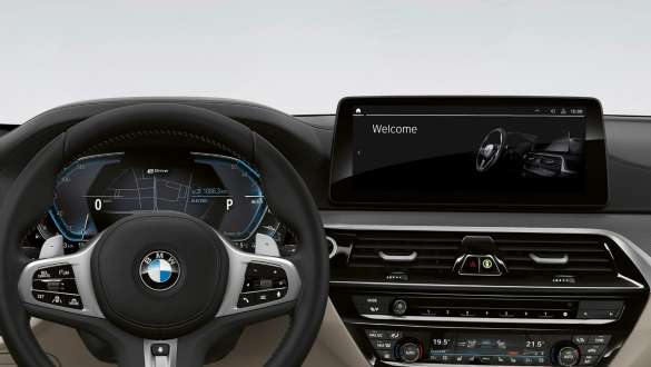BMW Live Cockpit Professional BMW 5 Series Sedan G30 Interior BMW Live Cockpit Professional BMW 5 Series Sedan G30 Facelift 2020 interior cockpit