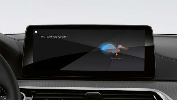 BMW Intelligent Personal Assistant BMW 5 Series Sedan G30 BMW Intelligent Personal Assistant BMW 5 Series Sedan G30 Facelift 2020 interior cockpit
