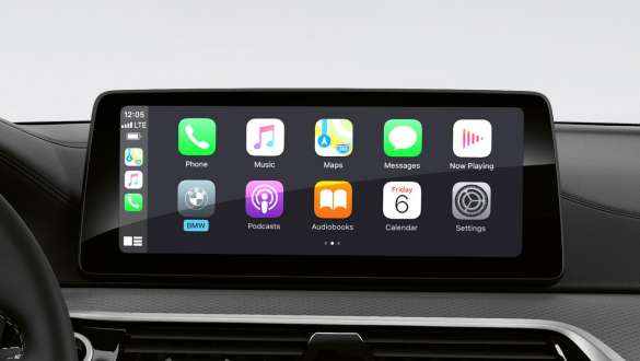 Smartphone integration BMW 5 Series Sedan G30 Smartphone integration BMW 5 Series Sedan G30 Facelift 2020 interior cockpit