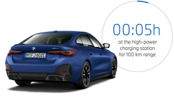 Bmw i4 store m50 range