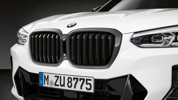BMW X3 G01 M Performance Kidney grille in carbon fiber 2021 BMW X3 G01 M Performance Kidney grille in carbon fiber 2021