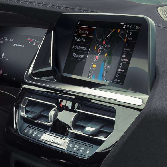 Intelligent Personal Assistant Intelligent Personal Assistant: Close-up of iDrive Displays