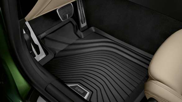 BMW all-weather floor mats front BMW 4 Series Convertible G23 BMW all-weather floor mats front BMW 4 Series Convertible G23 2020 interior Original BMW Accessories