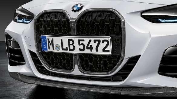 M Performance kidney grille, carbon fibre BMW 4 Series Convertible G23 M Performance kidney grille, carbon fibre BMW 4 Series Convertible G23 2020 white