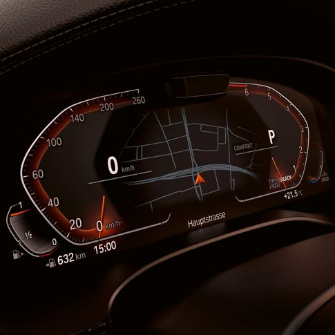 ระบบ BMW Live Cockpit Professional ของ BMW 6 Series Gran Turismo G32 2020 ระบบ BMW Live Cockpit Professional ภายใน BMW 6 Series Gran Turismo G32 2020