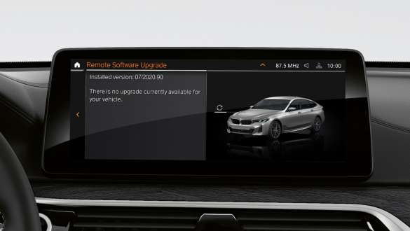 Remote Software Upgrade ใน BMW ซีรีส์ 6 Gran Turismo G32 2020 BMW Intelligent Personal Assistant ภายในห้องโดยสาร BMW ซีรีส์ 6 Gran Turismo G32 2020