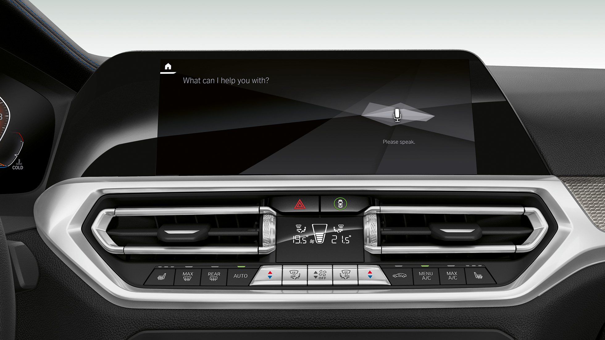 BMW 3 Series Sedan long-wheelbase G28 2021 interior control display BMW 3 Series Sedan long-wheelbase G28 2021 interior control display