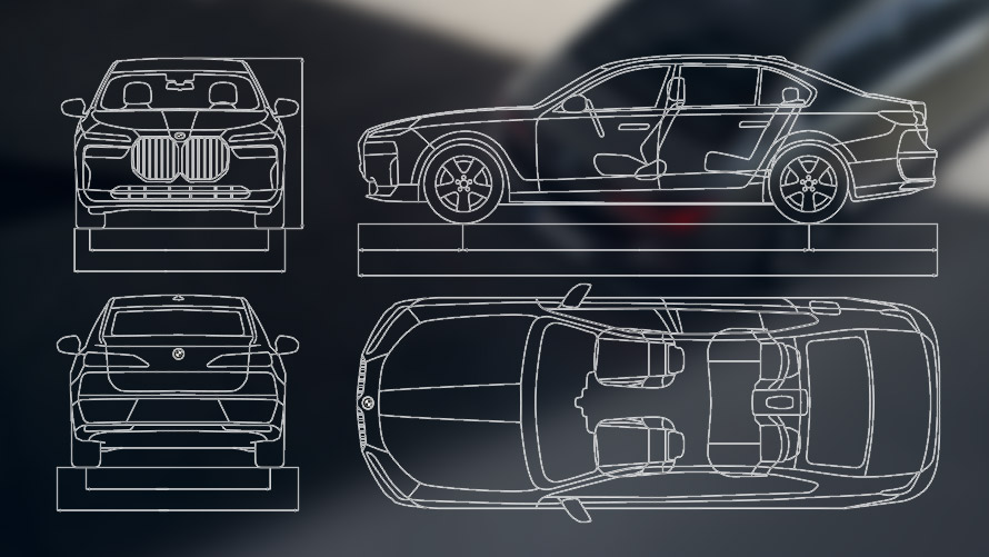 ข้อมูลทางเทคนิค ของ BMW i7 Sedan G70 ข้อมูลทางเทคนิค ของ BMW i7 Sedan G70