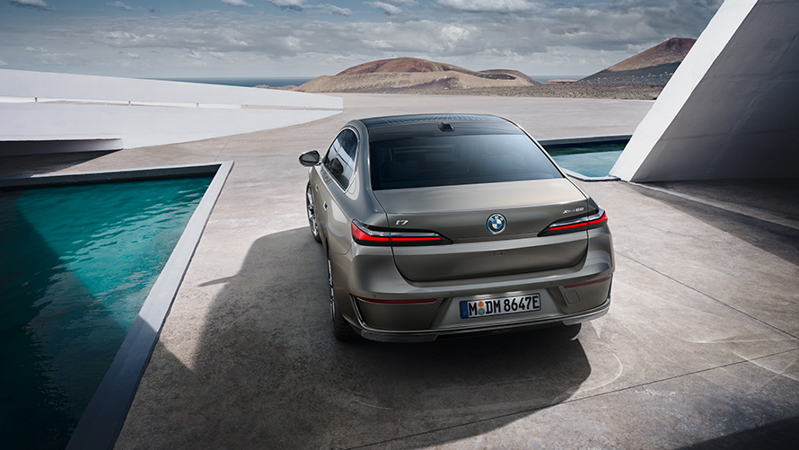 ความยั่งยืนของ BMW i7 Sedan G70 ความยั่งยืนของ BMW i7 Sedan G70