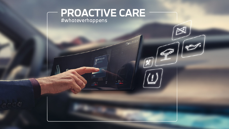 BMW i7 Sedan พร้อม BMW Service Proactive Care แพ็คเกจ BMW Service Proactive Care สำหรับ BMW i7 Sedan