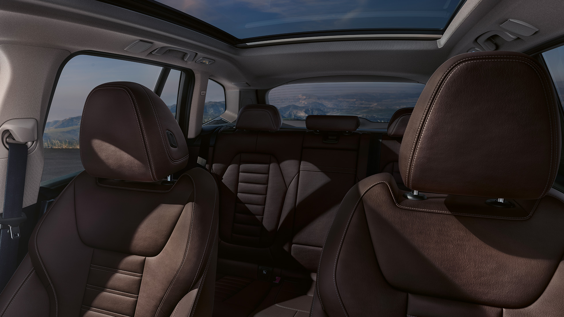 Sport seats in leather 'Vernasca' Mocha BMW iX3 G08 Sport seats in leather 'Vernasca' Mocha BMW iX3 G08 2020 interior