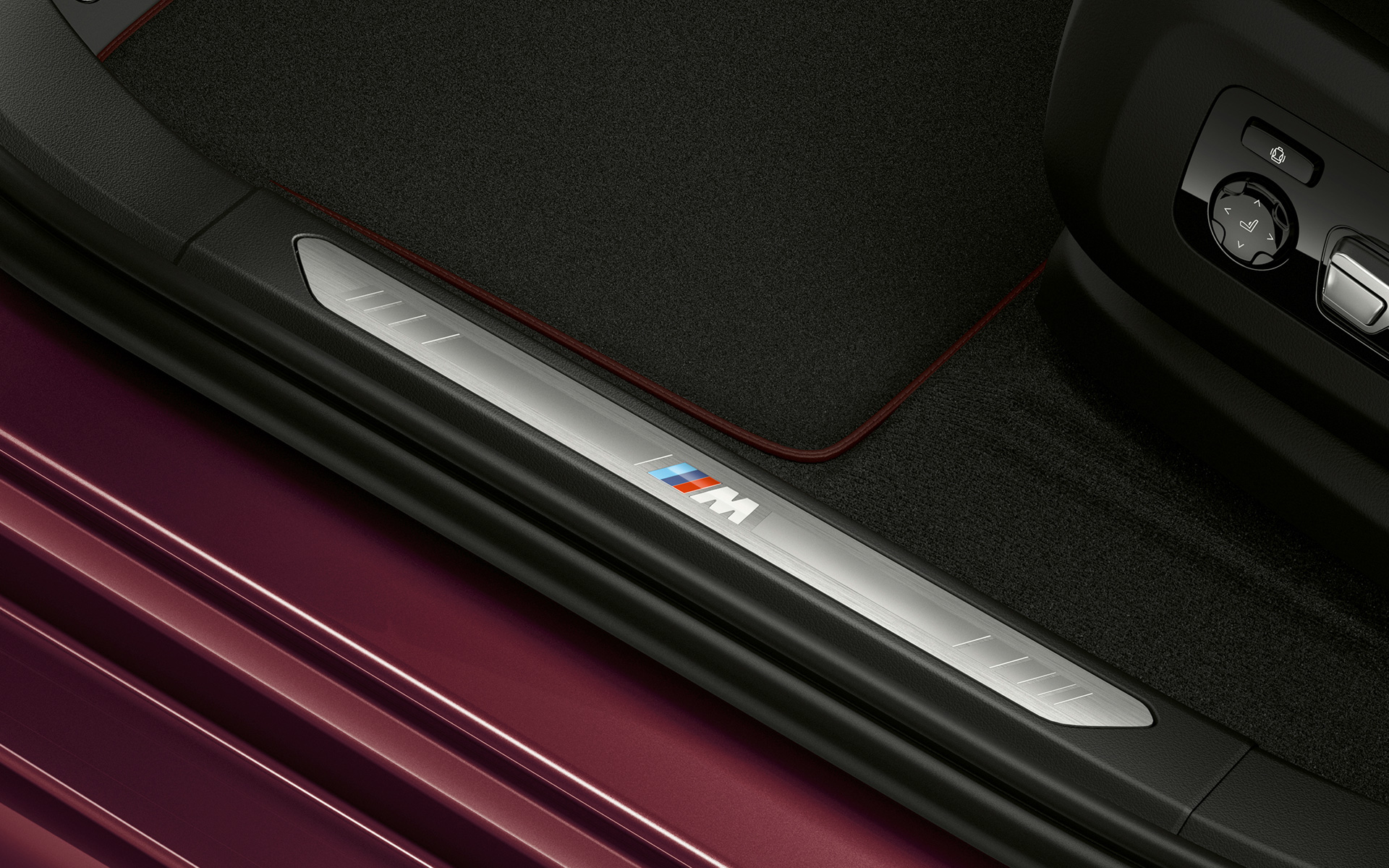BMW Individual door sill BMW X6 Individual G06 2019 close-up
