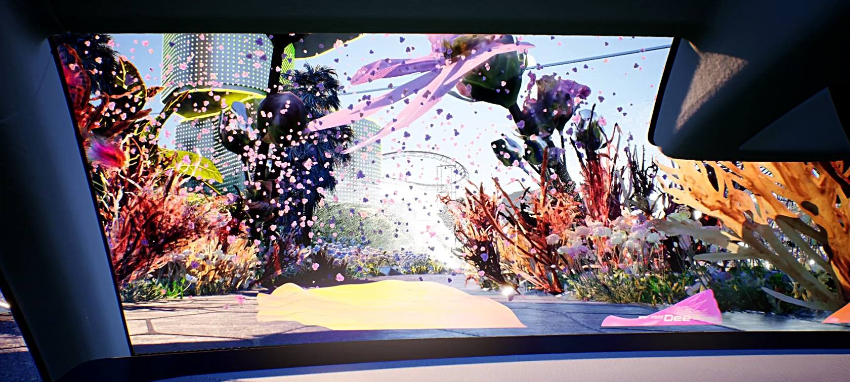 ประสบการณ์ในการขับขี่ BMW i Vision Dee ประสบการณ์ในการขับขี่รถยนต์ภายใต้วิสัยทัศน์ BMW i Vision Dee