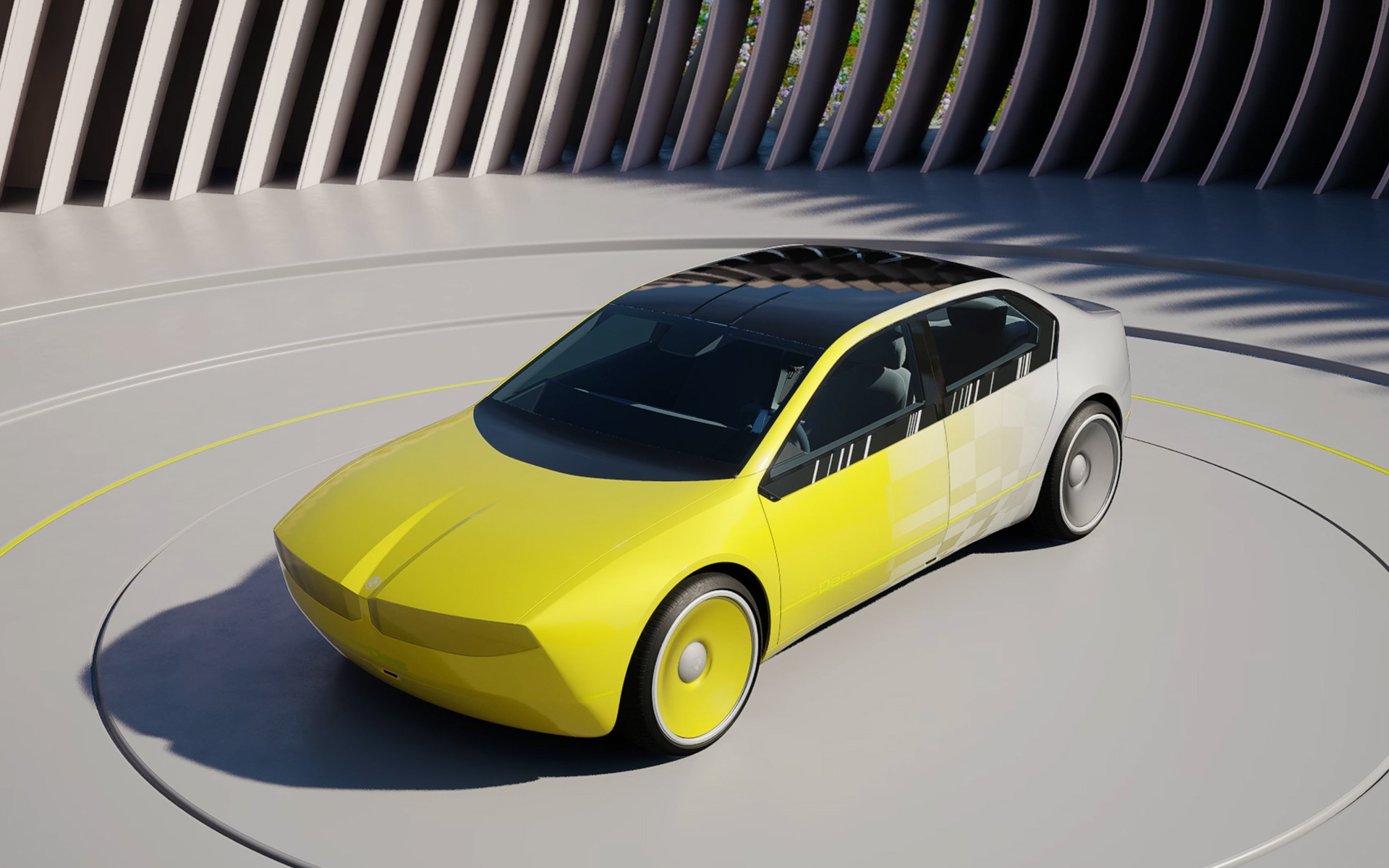 เทคโนโลยี E Ink ใน BMW i Vision Dee เทคโนโลยี E Ink ในรถยนต์ภายใต้วิสัยทัศน์ BMW i Vision Dee