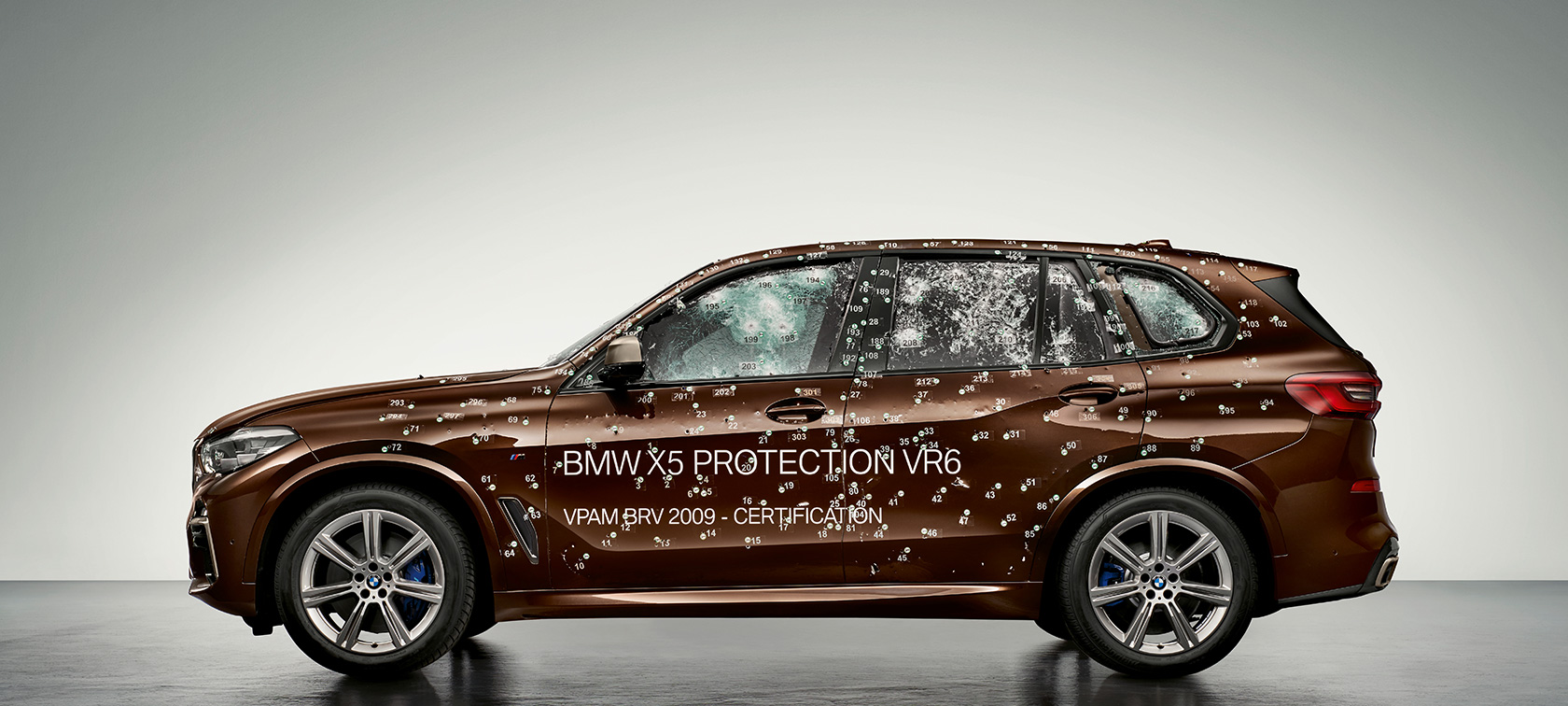 BMW Protection Vehicles BMW X5 Protection VR6 Your benefits BMW Protection Vehicles BMW X5 Protection VR6 Your benefits