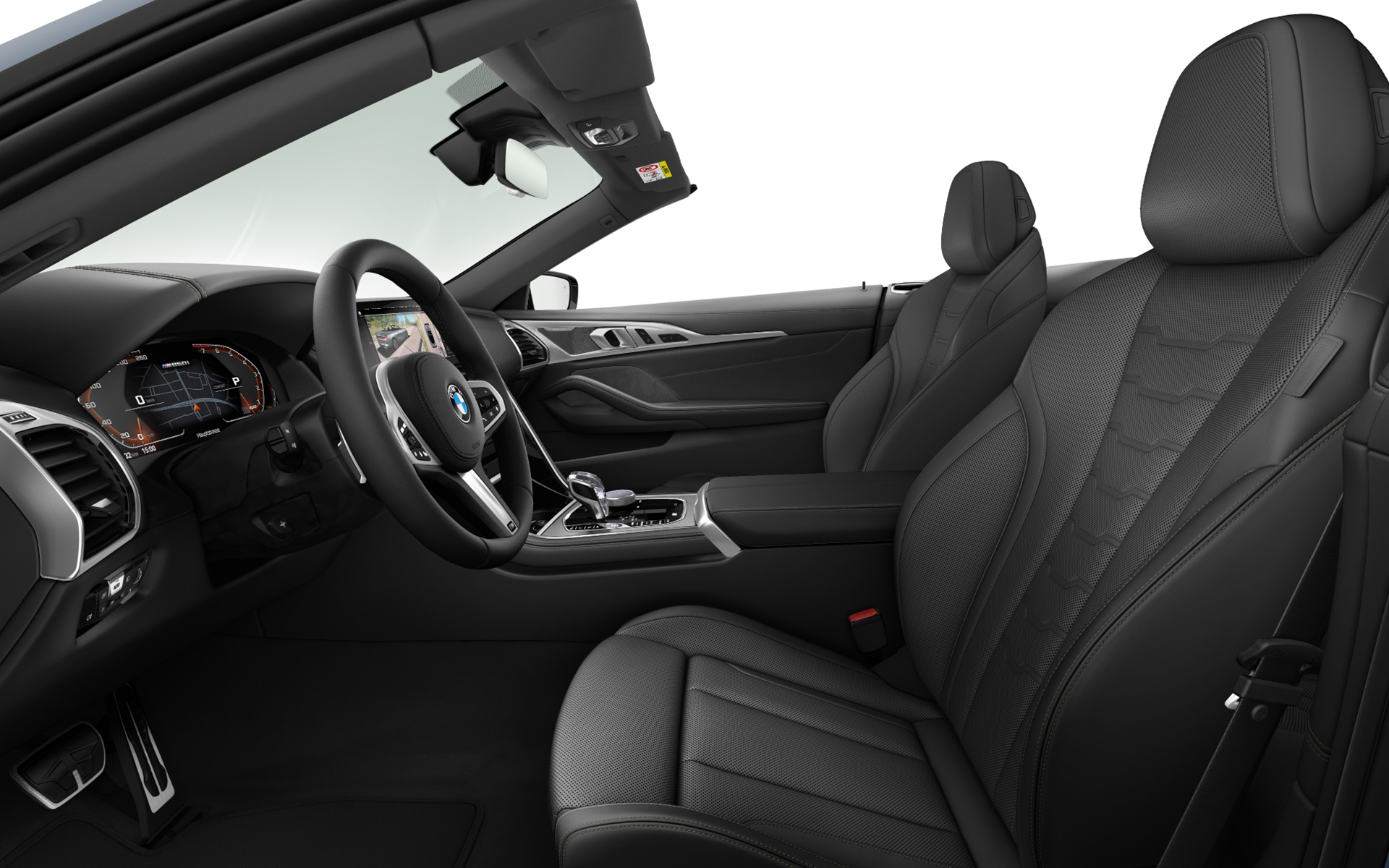 BMW Individual extended leather trim Merino Black | Black BMW Individual extended leather trim Merino Black | Black