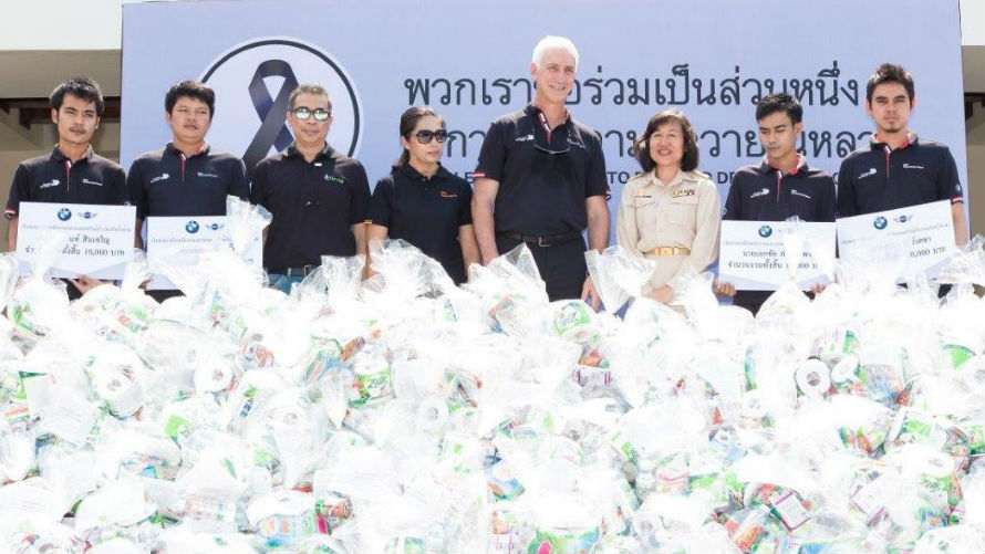 BMW Rayong presents survival packs BMW Rayong presents survival packs