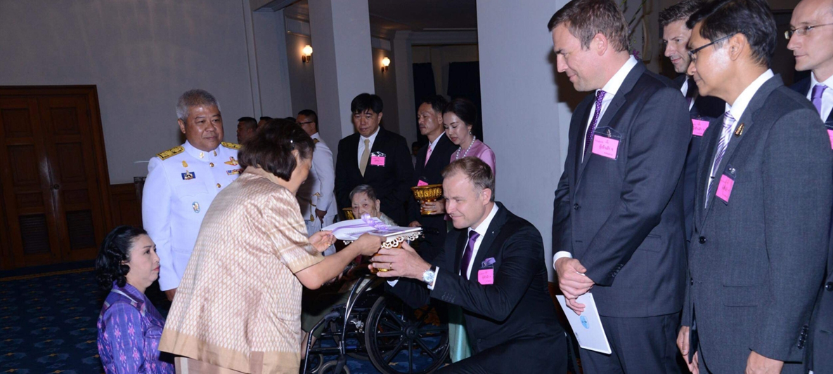 HRH Princess Maha Chakri Sirindhorn grants Royal Audience HRH Princess Maha Chakri Sirindhorn grants Royal Audience