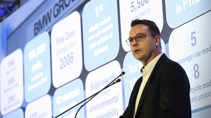 Mr. Uwe Quaas, Managing Director, BMW Group Manufacturing Thailand Mr. Uwe Quaas, Managing Director, BMW Group Manufacturing Thailand