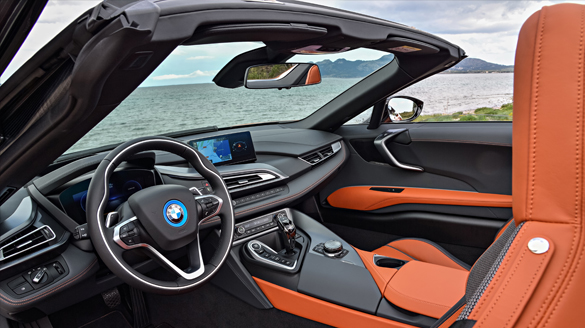 THE NEW BMW i8 Roadster. Clean wind in your hair. THE NEW BMW i8 Roadster. Clean wind in your hair.
