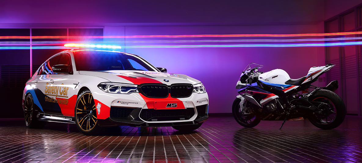 THE BMW M5 MotoGP™ Safety Car THE BMW M5 MotoGP™ Safety Car