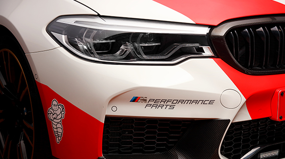 THE BMW M5 MotoGP™ Safety Car THE BMW M5 MotoGP™ Safety Car