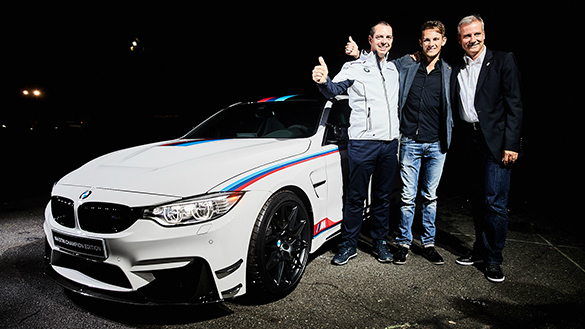THE BMW M4 DTM CHAMPION EDITION. THE BMW M4 DTM CHAMPION EDITION.