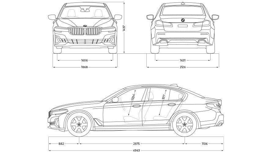 Длина бмв 5 серии g30